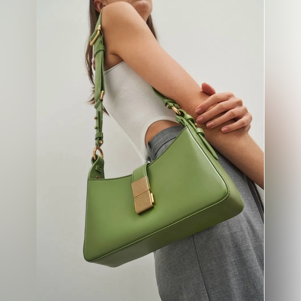 Charles and Keith Chain Handle Shoulder Bag